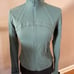 Lululemon Define Cropped Jacket Nulu LW3HJFS MEFO Medium Forest Green 8 EUC HTF