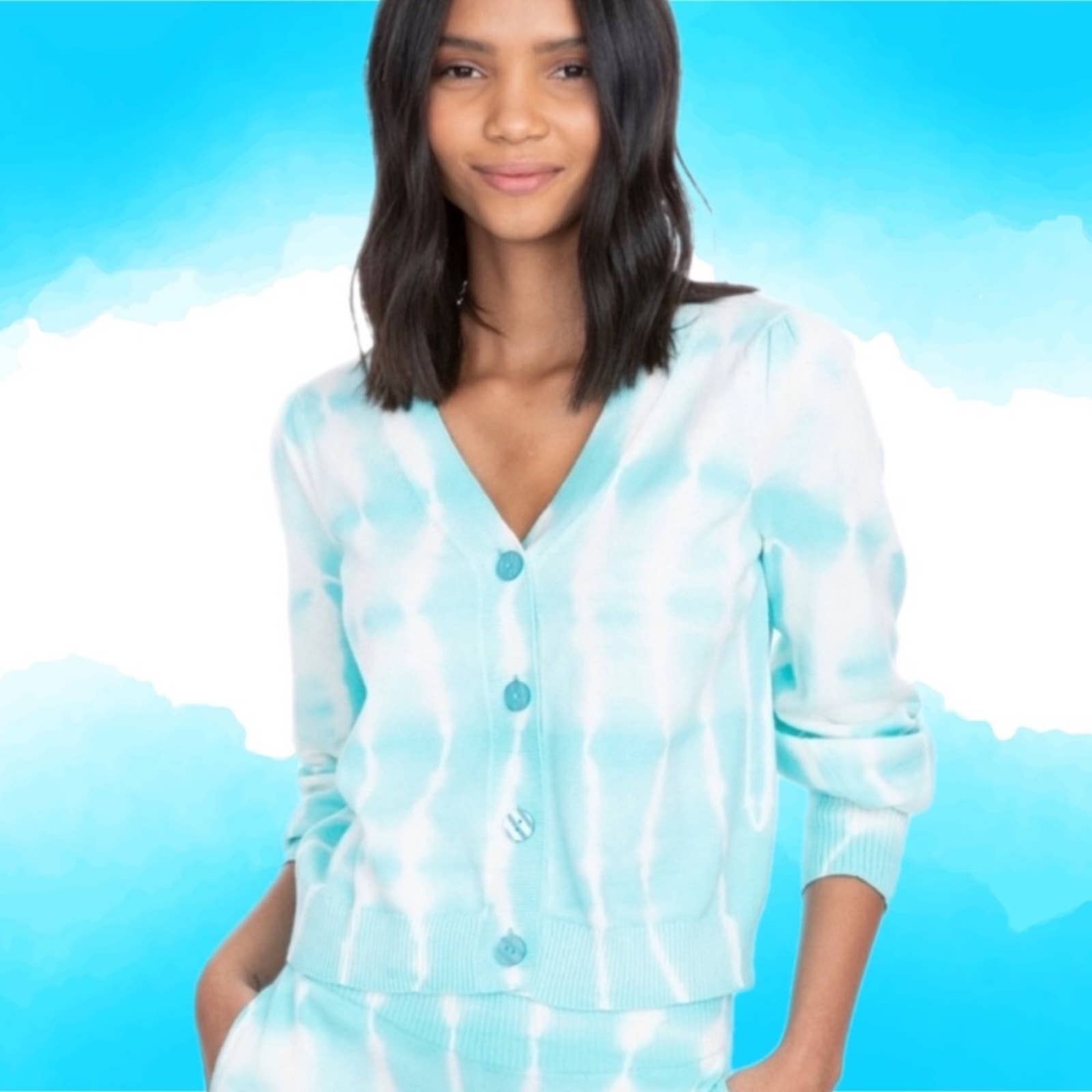 Generation Love Coco Tie-Dye Cardigan