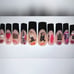 Hand crafted custom print 10pc short acrylic press on nails sz medium Buy 1 set