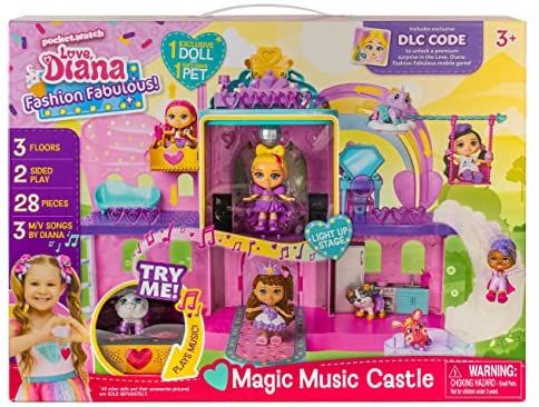 Love Diana Fashion Fabulous Magic Music Castle