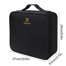 Travel Makeup Train Case Cosmetic Organizer Portable Artist Storage Bag