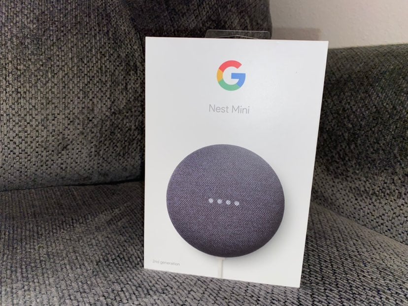 Google Home Mini Charcoal
