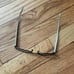 Vintage Armani y2k eyeglasses minimalist black striped whimsy square frame prepp