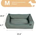 Dog Beds for Small Medium Dogs Machine Washable Removable Covers