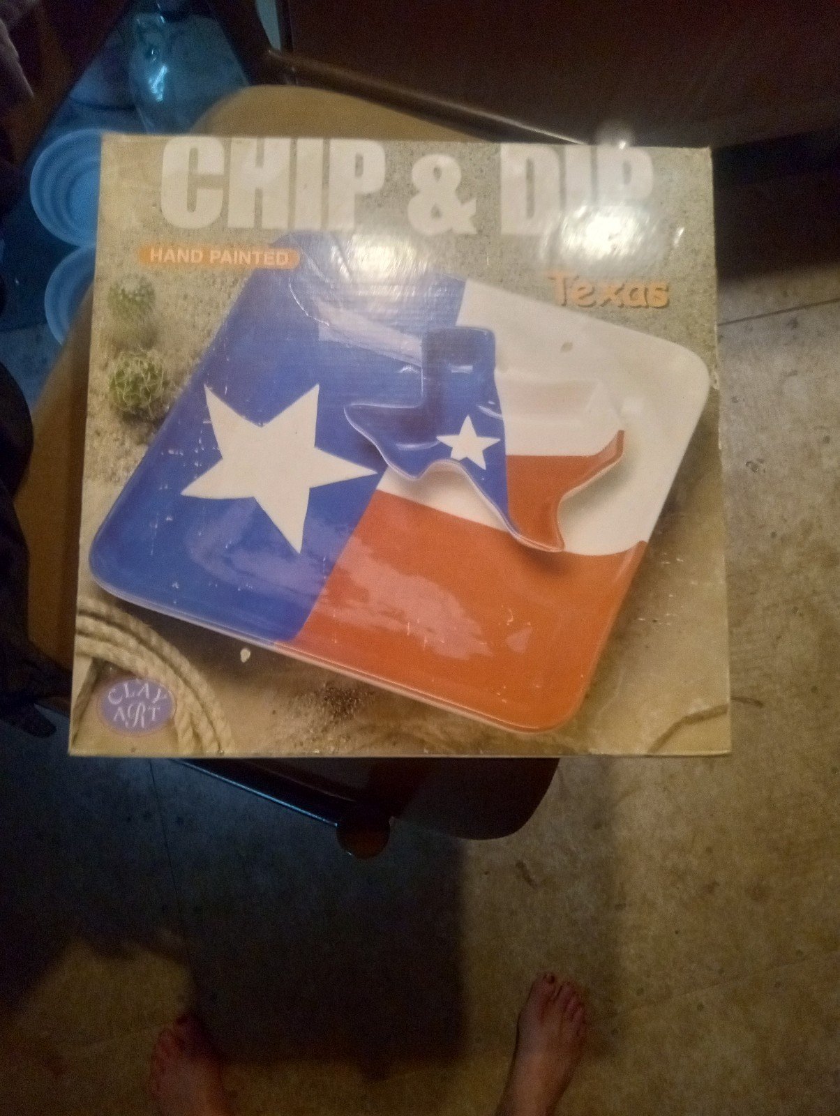 Chip & dip platter