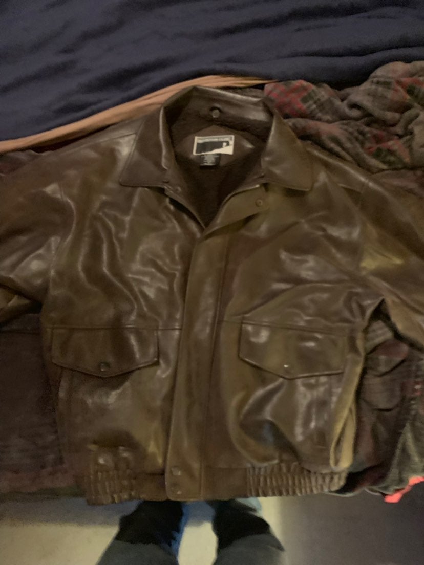 Real Leather coat