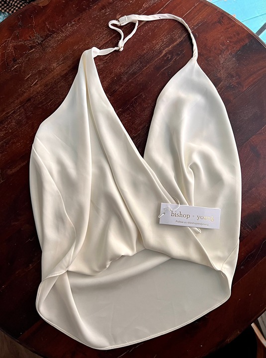 Bishop and Young Palermo halter top - Size L