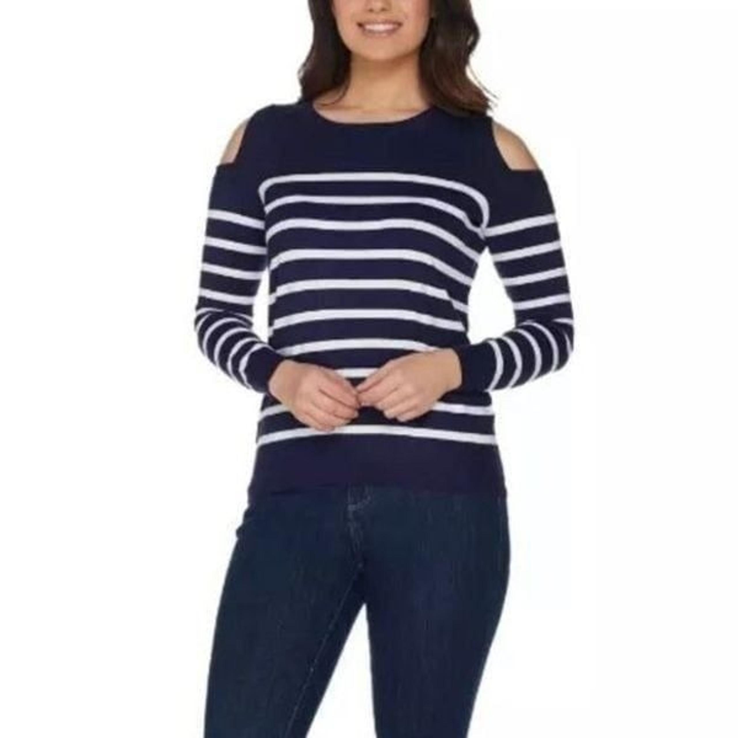 Attitudes Renee Cold Shoulder Sweater