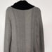 Cut25 by Yigal Azrouel M Black Cream Houndstooth Herringbone Sweater Dress Wool
