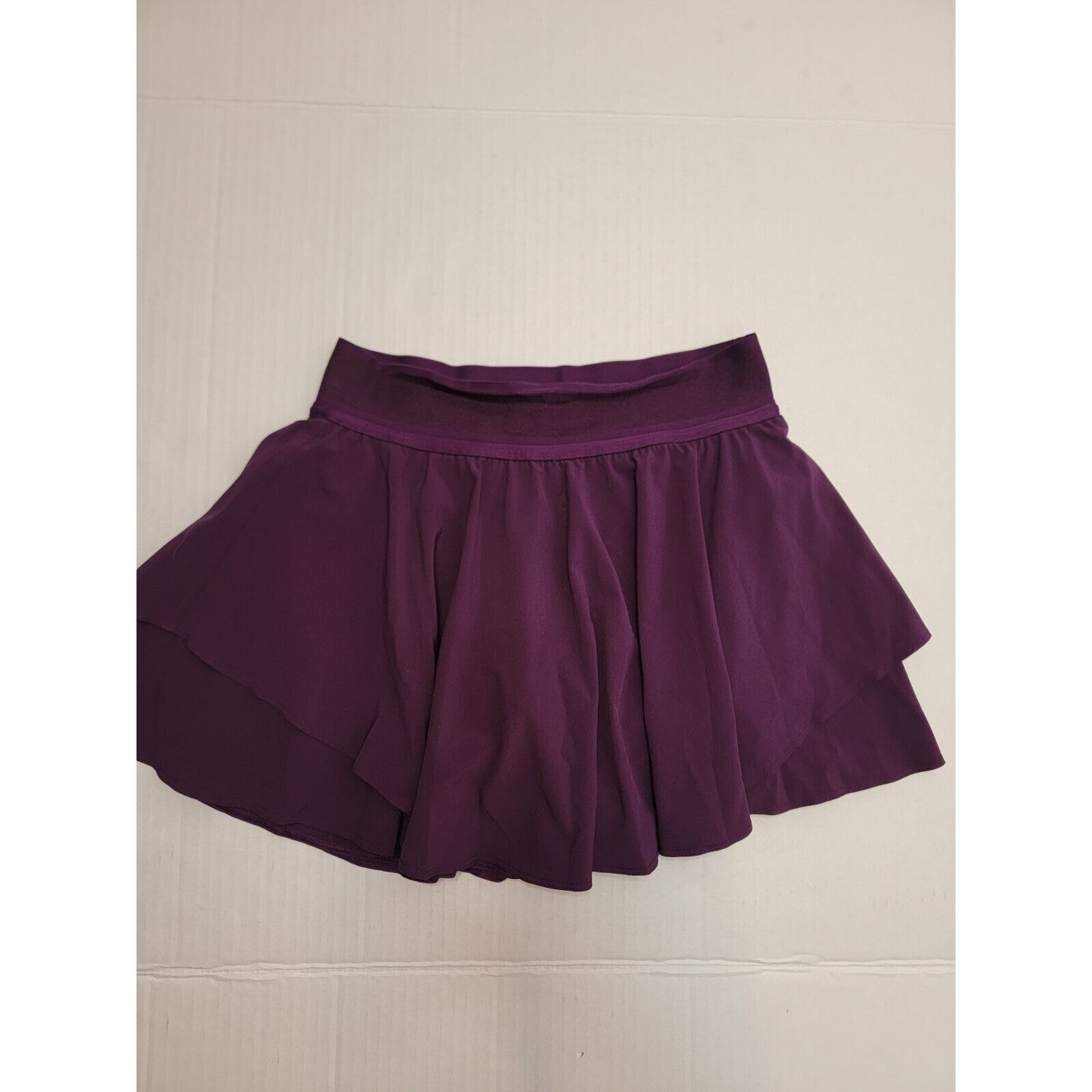 Lululemon Tennis Skirt Skort 4 Court Rival High Rise Pickleball Dramatic Magenta