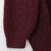 Old Navy Shaker Stitch Tunic Length Turtleneck Sweater Burgundy Size L NWT