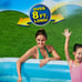 Bestway H2O GO Blue Rectangular Pool Inflatable 8ft. 7in. x 69in. x 20in New