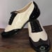 Vintage Oxford Tuxedo Ceramic Shoe Planters