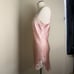 Vintage Victoria’s Secret Gold Label 80's-90's Pink Satin Lace Lingerie Sz Med