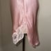 Vintage Victoria’s Secret Gold Label 80's-90's Pink Satin Lace Lingerie Sz Med