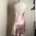 Vintage Victoria’s Secret Gold Label 80's-90's Pink Satin Lace Lingerie Sz Med