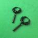 Circle Bar Dangle Drop Earrings