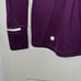 Lululemon Women's Magenta First Mile 1/2 Zip Sz 6 Jacket Fleece Lined Training