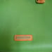 Adrienne Vittadini Avocado Green Leather Tote Shoulder Handbag Size Medium