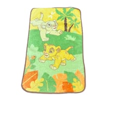 Disney The Lion King Simba Nala Dragonfly Ladybug Baby Blanket AS IS (READ)
