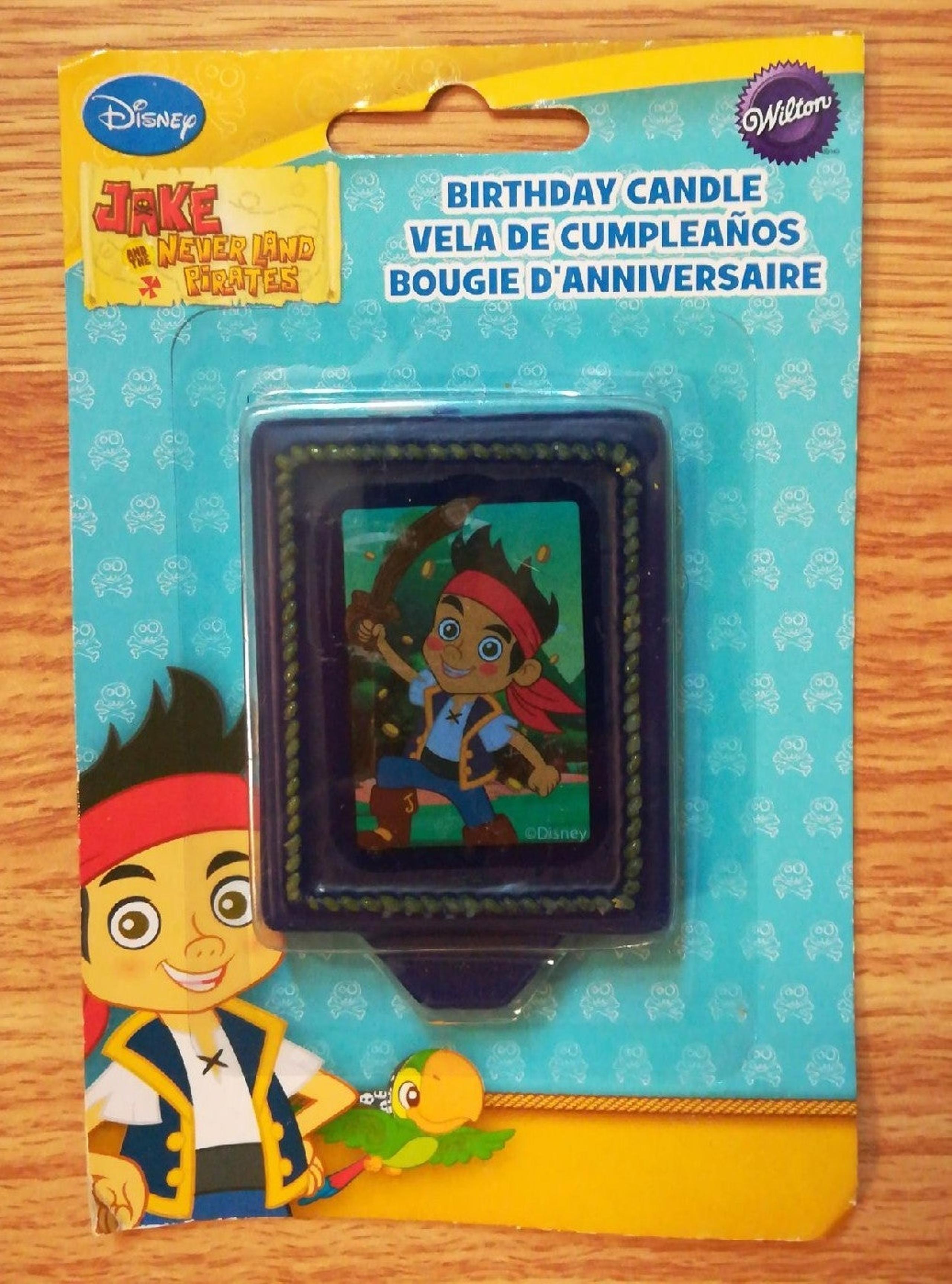 Disney JAKE Birthday Candle