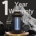 Waterproof Electric Mosquito Zappers with Switch 9.84 Ft