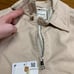 Denim & Flower Tan Jacket Mens Medium Full Zip Lightweight Coat Khaki Vented
