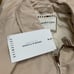 Denim & Flower Tan Jacket Mens Medium Full Zip Lightweight Coat Khaki Vented