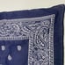 Vintage Paris Accessories Blue Bandana Paisley All Cotton Color