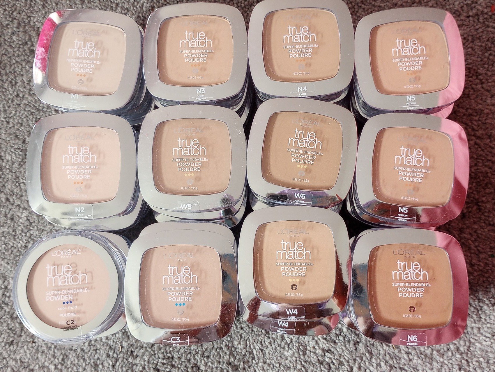 L'Oreal True match powders