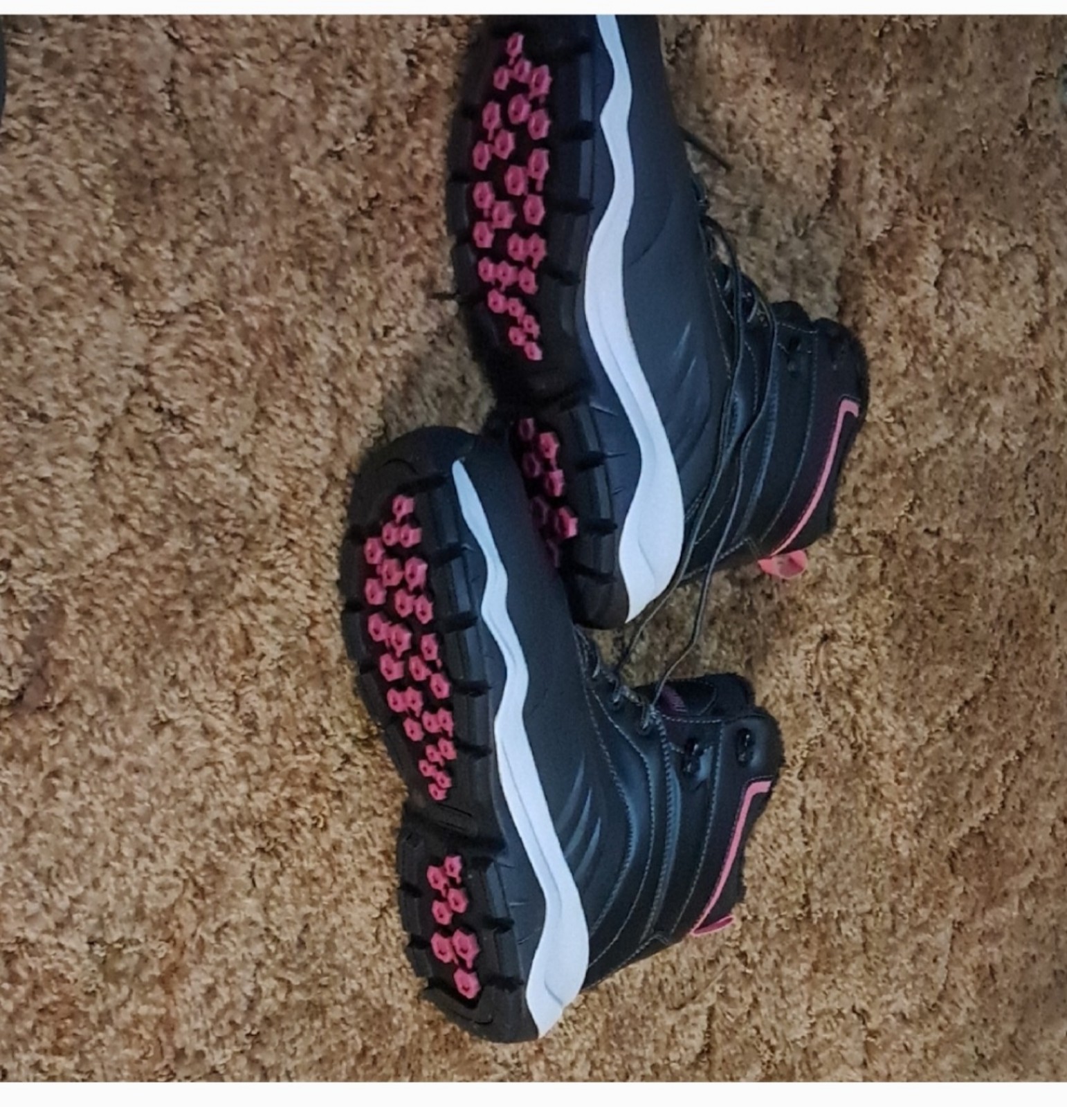 khombu womens Water Proof Winter Snow Riley shell boot Pink Size 10  Cushion