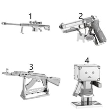 Jigsaw metal 3D children's toys