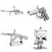 Jigsaw metal 3D children's toys