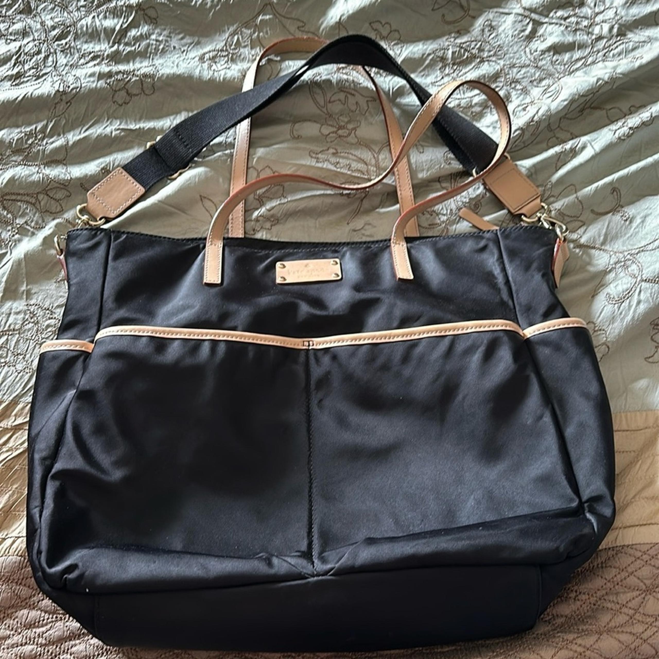 Kate Spade | Honey Baby Kennedy Park Nylon Diaper Bag in Black