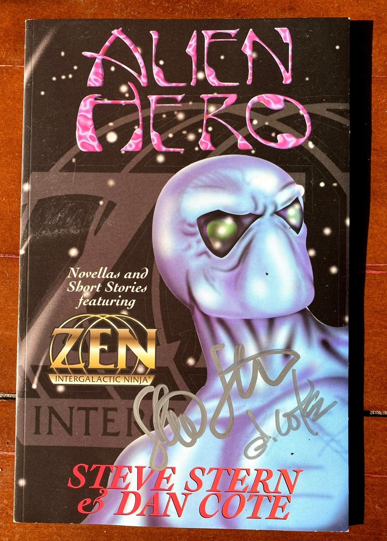 Alien Hero Comic-book featuring Zen Intergalactic Ninja