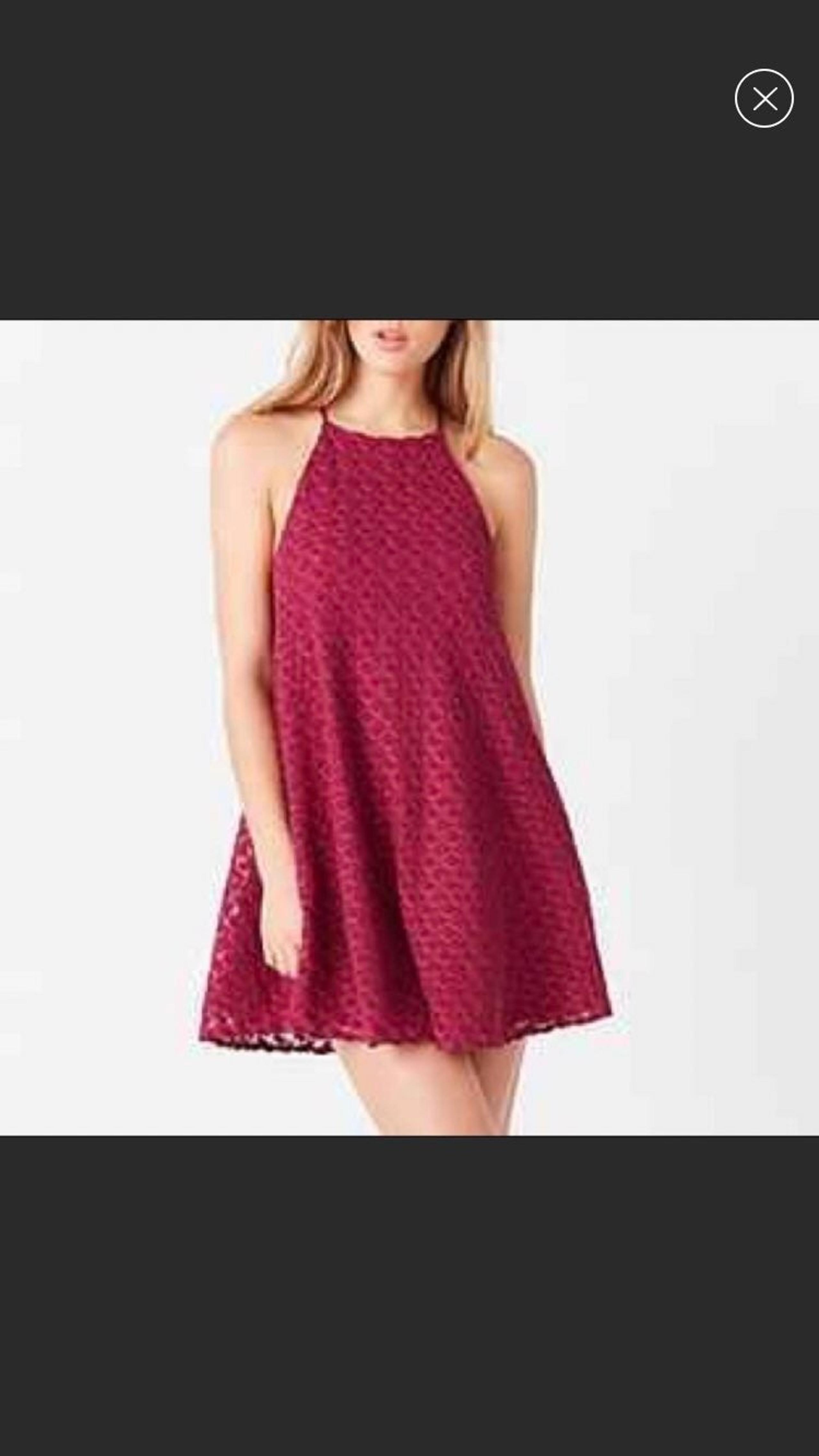 Kimchi Blue Halter Lace Dress