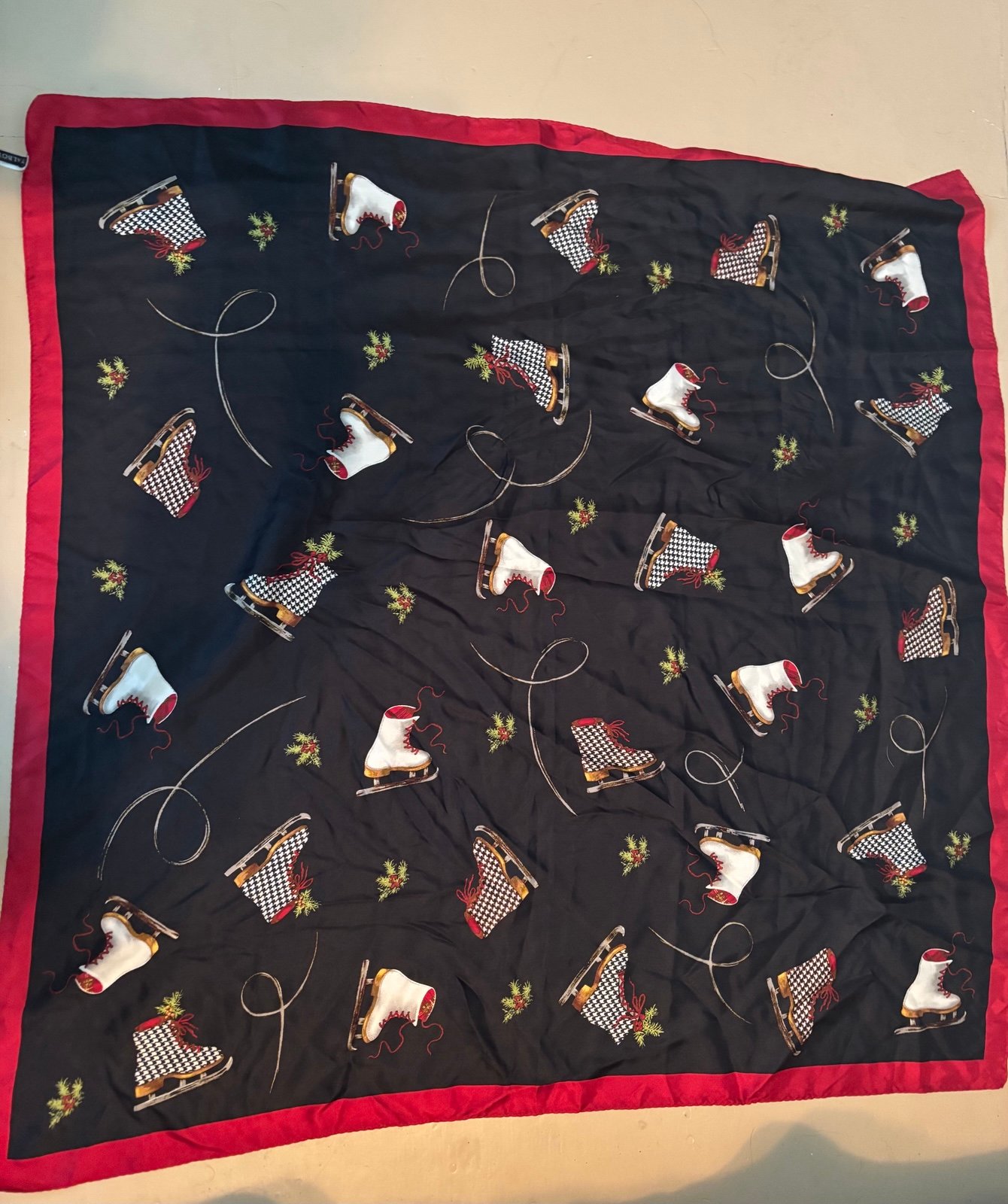 Talbot’s silk scarf