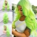 Human hair blended lace fronts wigs