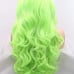 Human hair blended lace fronts wigs