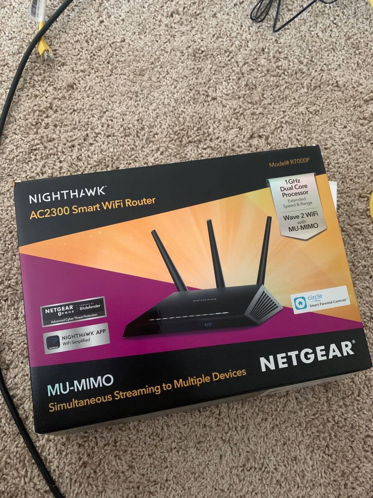 Netgear Nighthawk ac2300 smart Wi-Fi router
