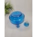 Vintage Blue Glass Decanter w/Stopper, Made In Belgium