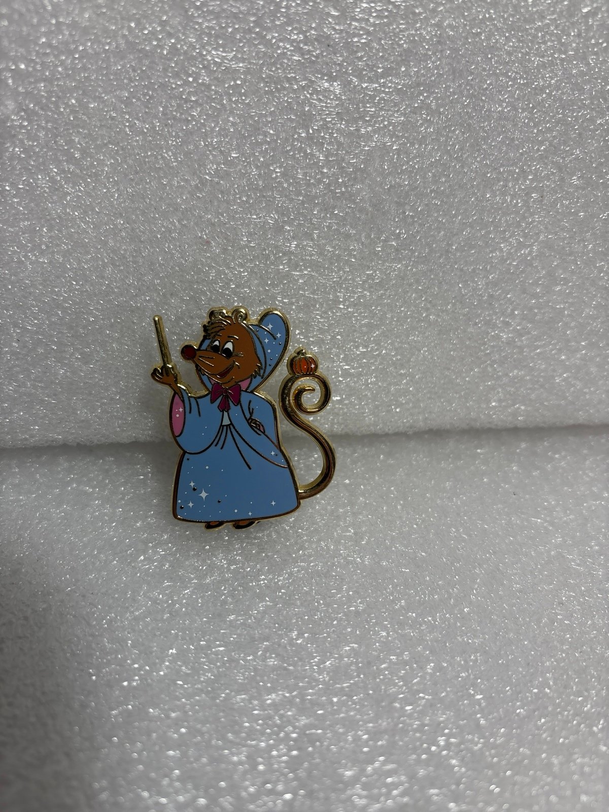 Cinderella Mouse Fantasy Pin Fairy Godmother