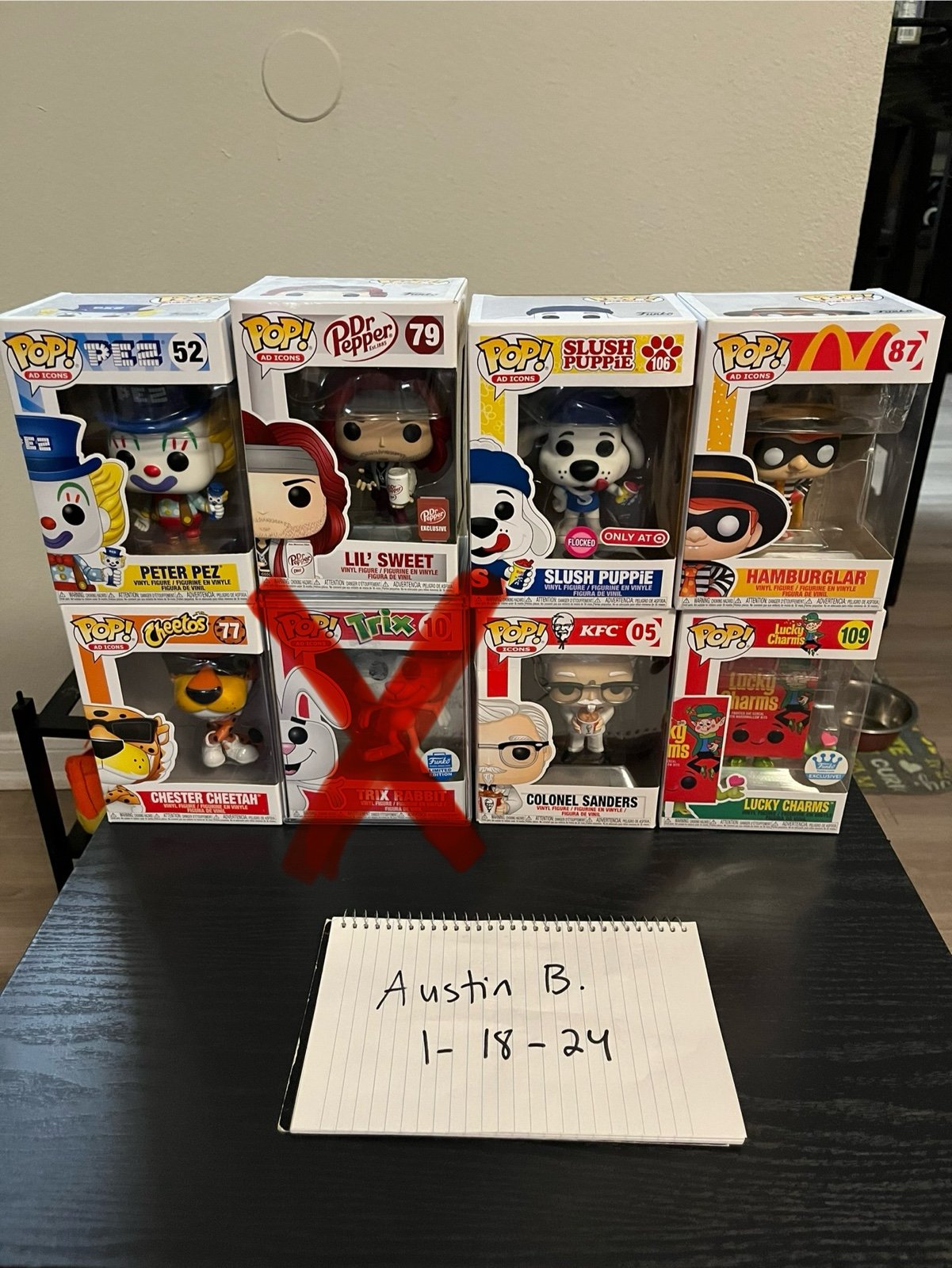 AD Icons Funko Pop Set