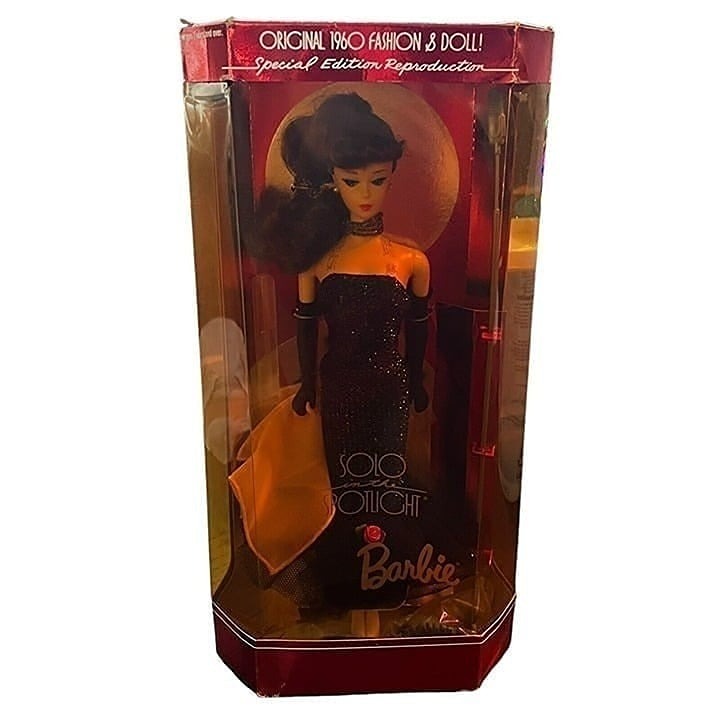 1994 Solo in the Spotlight Barbie Doll 1960 Reproduction Timeless Creation 13820