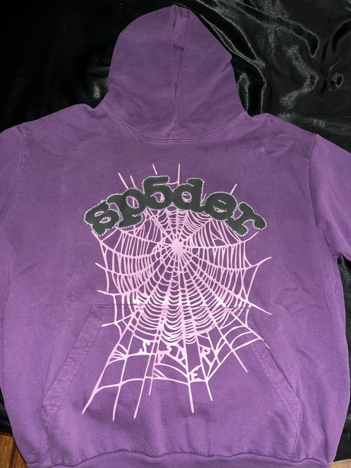 Sp5der Web Hoodie ‘Grape’ L