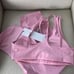 NWT Set Alo Sweet Pink 7/8 High Waist Airlift Legging/Airlift Bra Large SOLD OUT