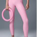 NWT Set Alo Sweet Pink 7/8 High Waist Airlift Legging/Airlift Bra Large SOLD OUT