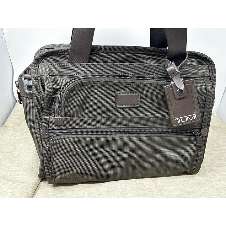 Tumi FXT Ballistic Nylon Accessory Satchel #22155BH Luggage Vanity Case Bag