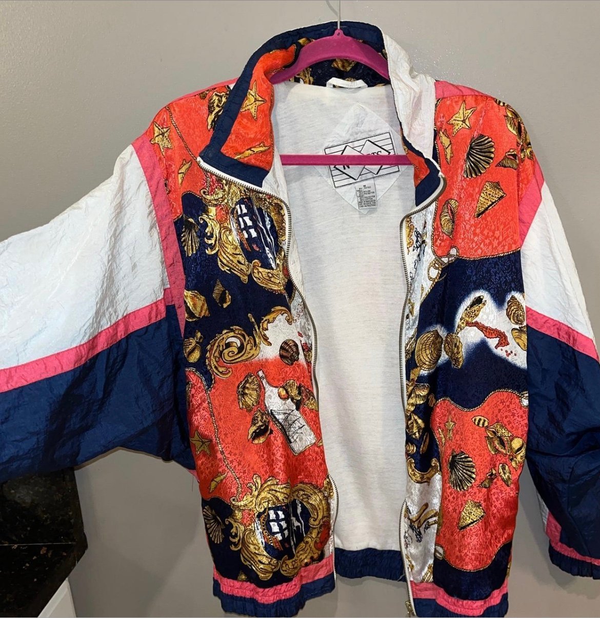 vintage puffy NUGGETS windbreaker