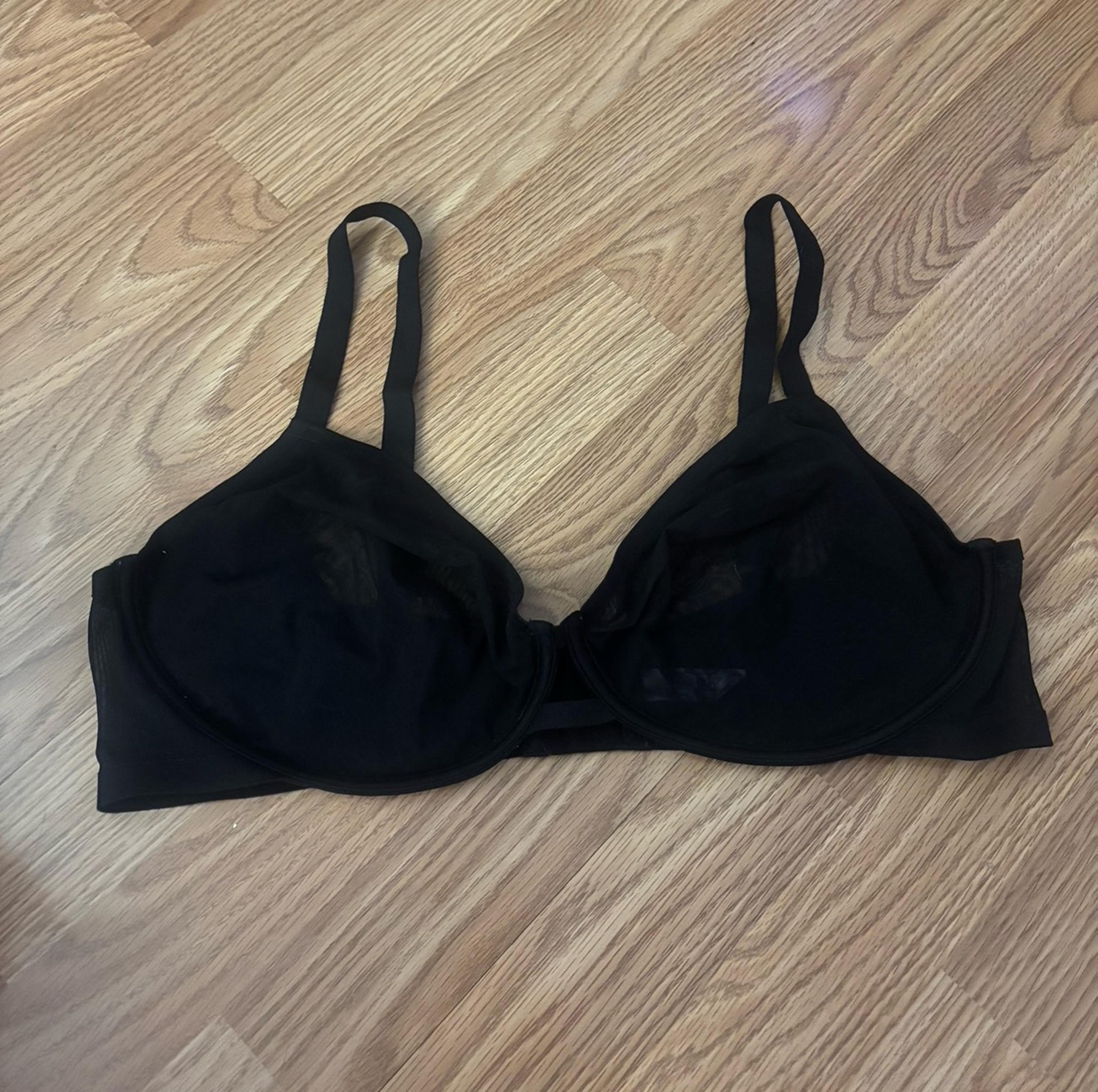 Unlined Demi Coverage Underwire Bra Size 40D - Auden